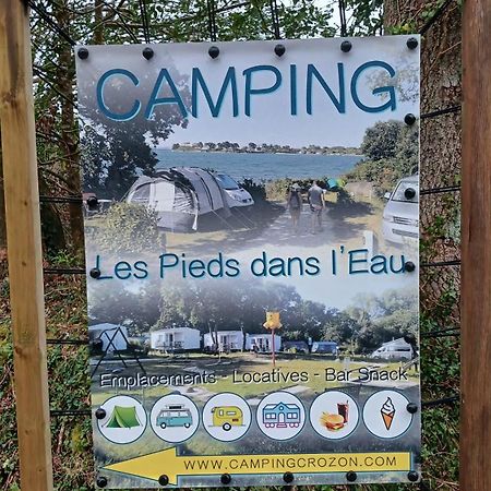 Hebergements Camping "Les Pieds Dans L'Eau" Crozon Bagian luar foto
