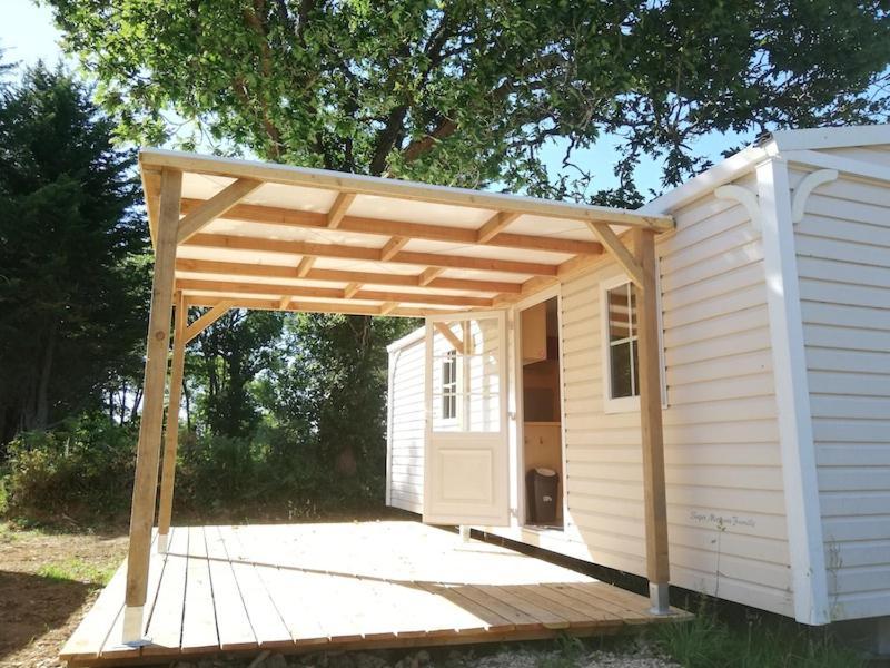 Hebergements Camping "Les Pieds Dans L'Eau" Crozon Bagian luar foto