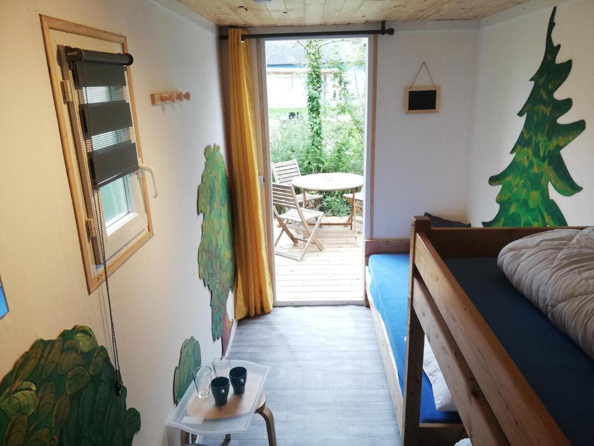 Hebergements Camping "Les Pieds Dans L'Eau" Crozon Bagian luar foto